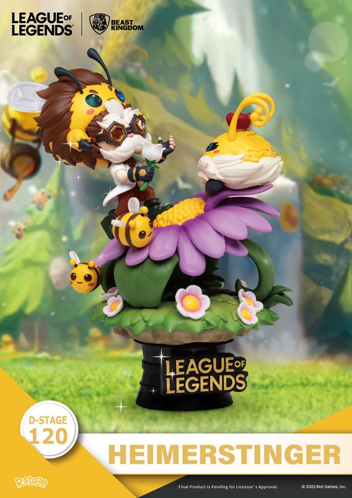 Beast Kingdom League of Legends D-Stage Nunu & Beelump & Heimerstinger Set