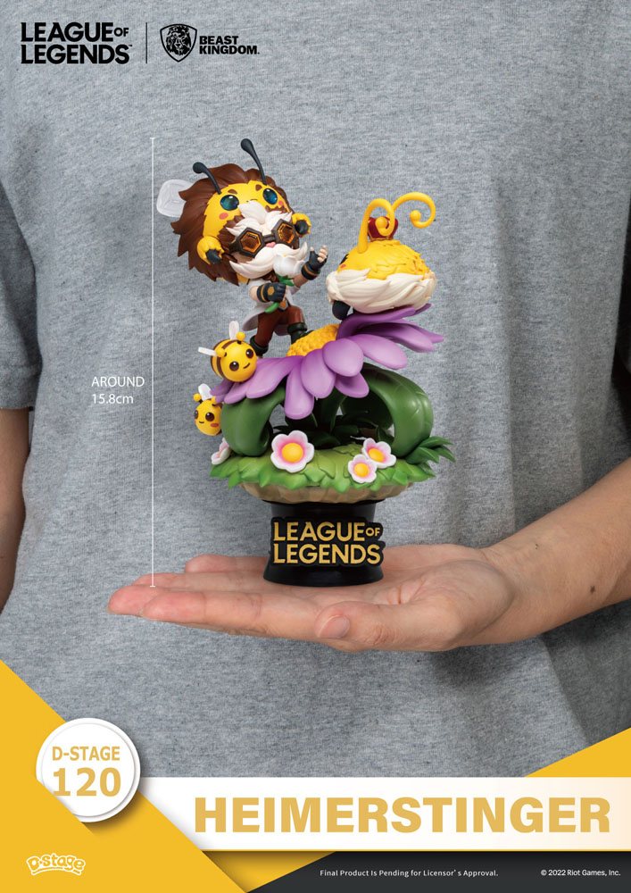 Beast Kingdom League of Legends D-Stage Nunu & Beelump & Heimerstinger Set