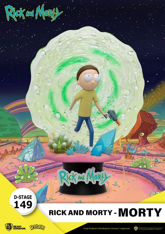 Rick and Morty Diorama Morty Smith Figure