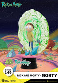 Rick and Morty Diorama Morty Smith Figure, side angle