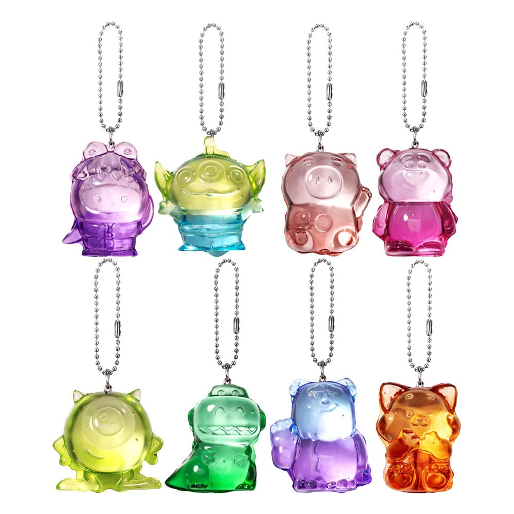 Pixar Sweet Treats Series Keychain Set 8 Pack 4 Centimeter