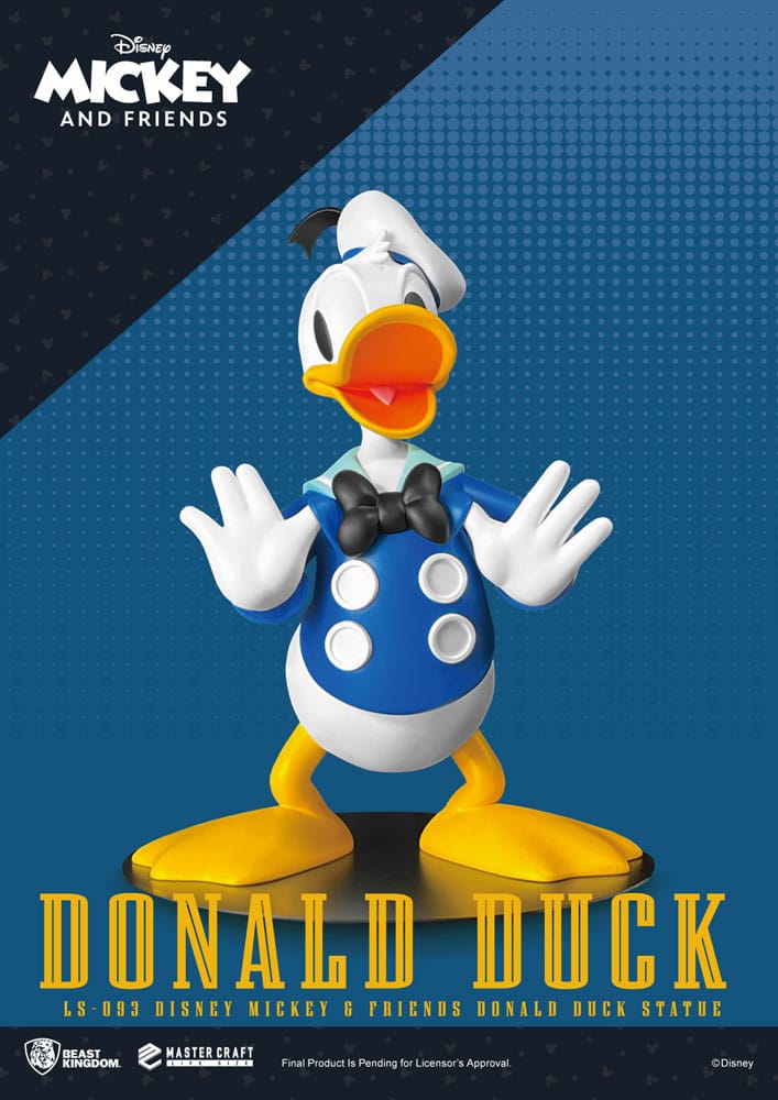Disney Donald Duck Life Size Statue 103 Centimeter
