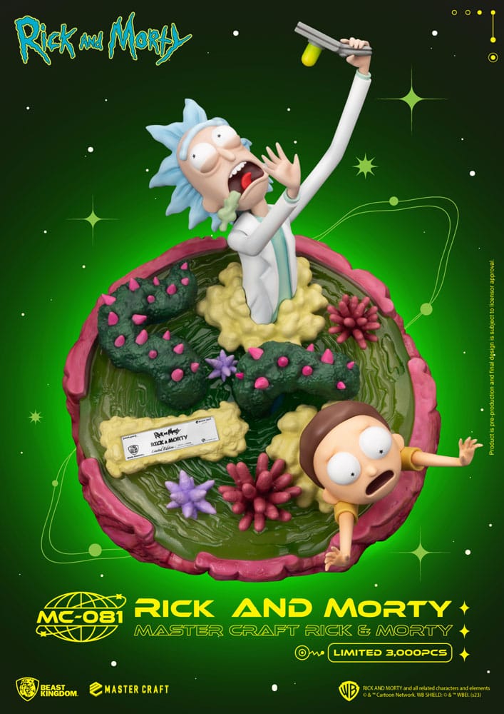 Rick and Morty Rick and Morty Master Craft Statue 42 Centimeter