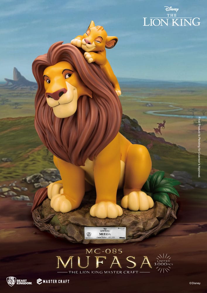 The Lion King Master Craft Mufasa Limited Edition Statue