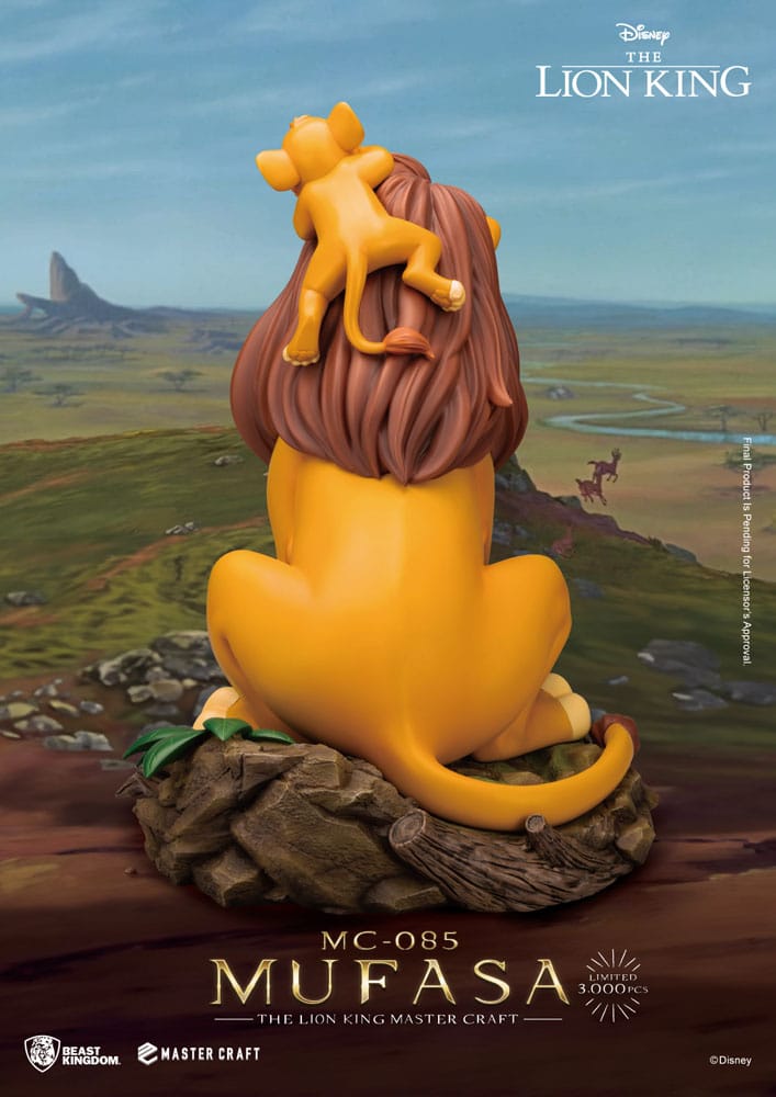 The Lion King Master Craft Mufasa Limited Edition Statue