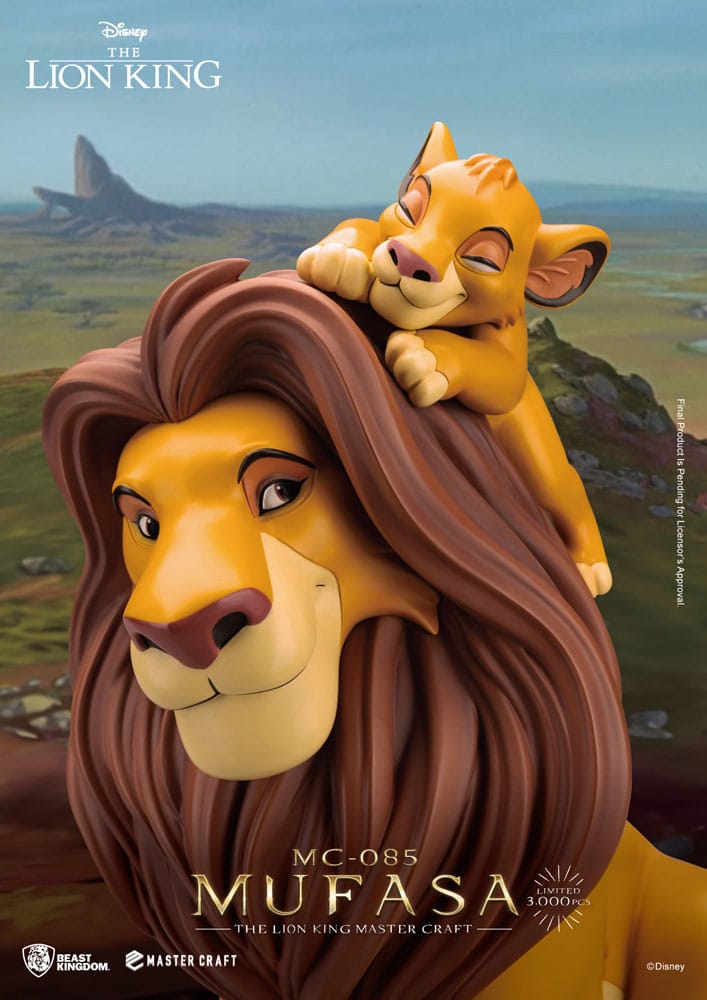 The Lion King Master Craft Mufasa Limited Edition Statue