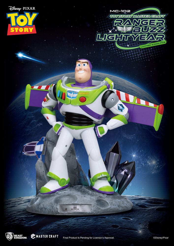 Toy Story Ranger Buzz Lightyear Master Craft Statue 34 cm