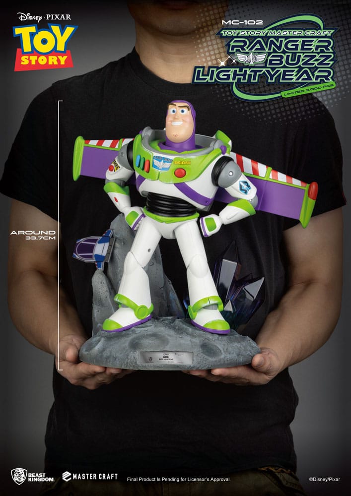 Toy Story Ranger Buzz Lightyear Master Craft Statue 34 cm