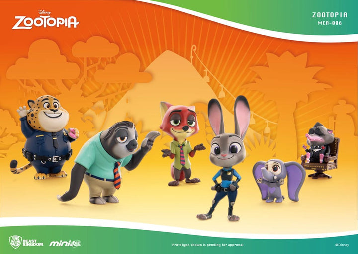 Zootopia Mini Egg Attack Blind Box Figures Series Assortment 10 cm Set of 6
