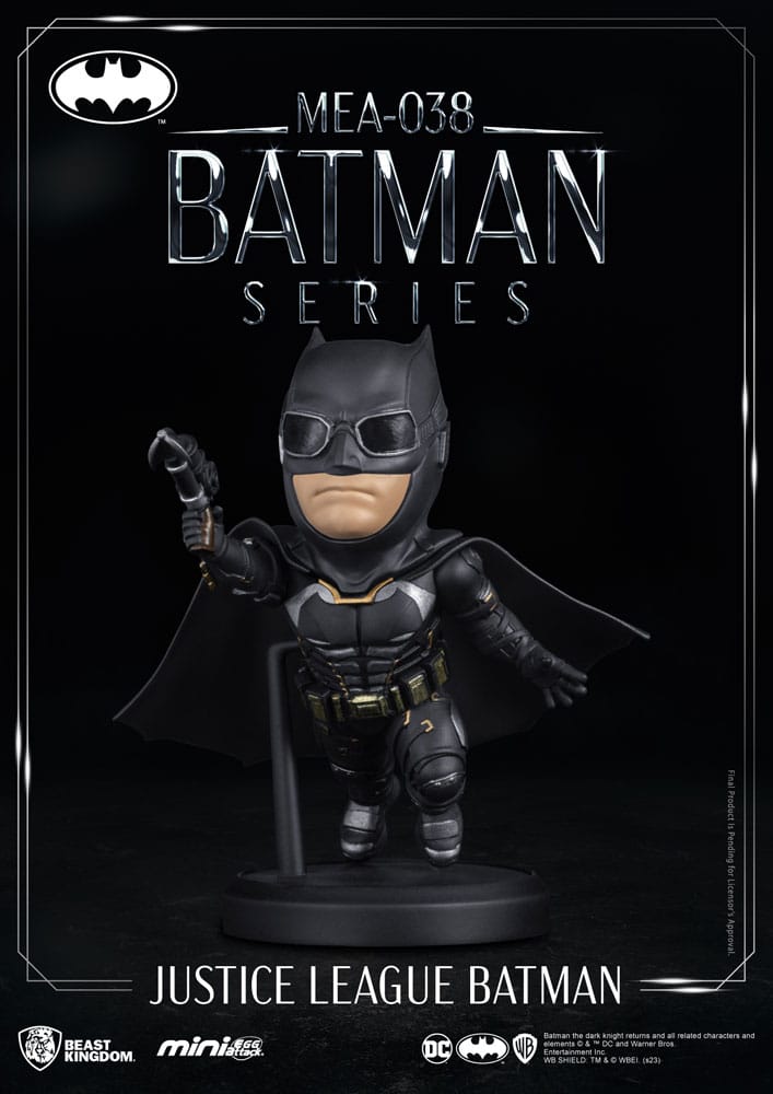 DC Comics Justice League Batman Mini Egg Attack Figure 8 Centimeter