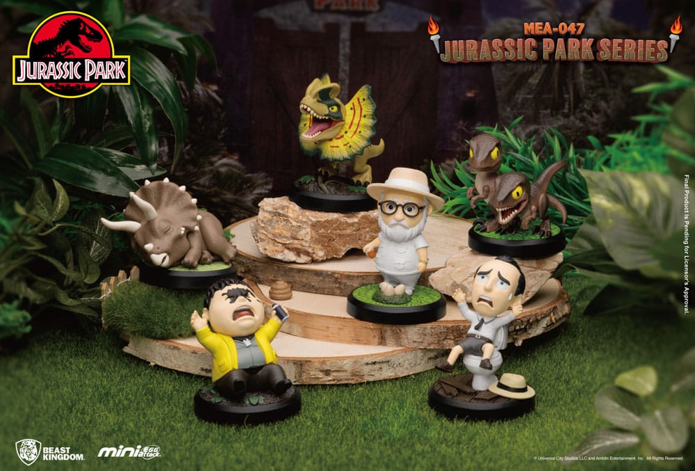 Jurassic Park Jurassic Park Series Mini Egg Attack Figures 10 Centimeter Set