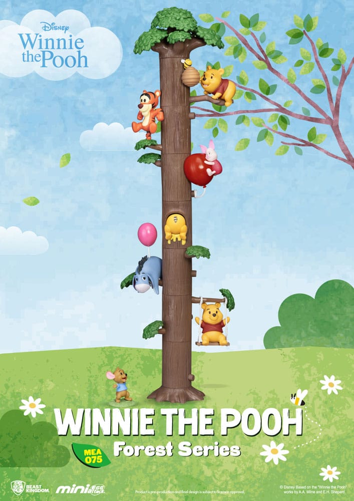 Disney Winnie the Pooh Forest Series Mini Egg Attack Figures 12 Centimeter Assortment