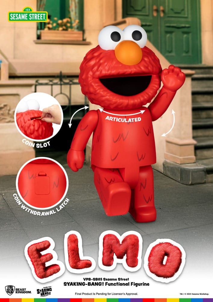 Beast Kingdom Elmo Sesame Street Funko POP Vinyl Figure