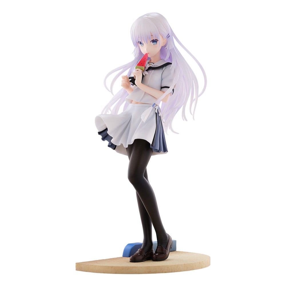 Summer Pockets Reflection Blue Shiroha Naruse PVC Statue 1 7 Scale 24 cm