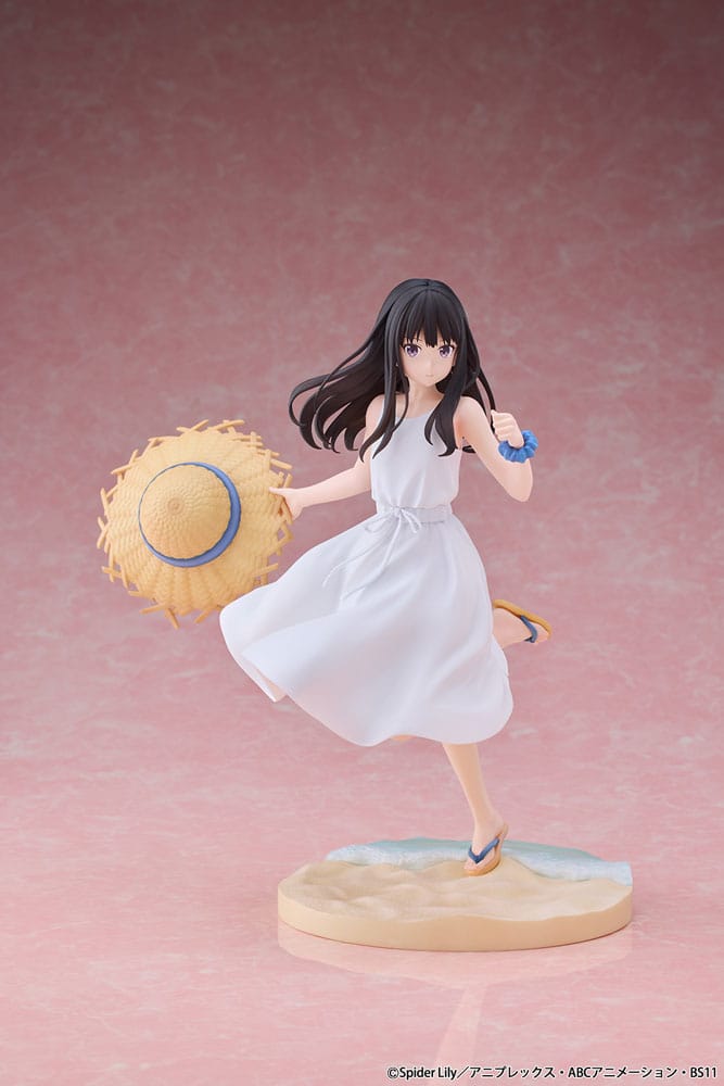 Takina Inoue Statue 1 7 Scale Lycoris Recoil White Dress Edition 23cm