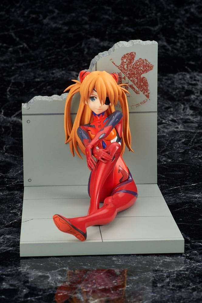 Evangelion Asuka Shikinami Langley Plugsuit New Movie Edition PVC Statue 11 cm