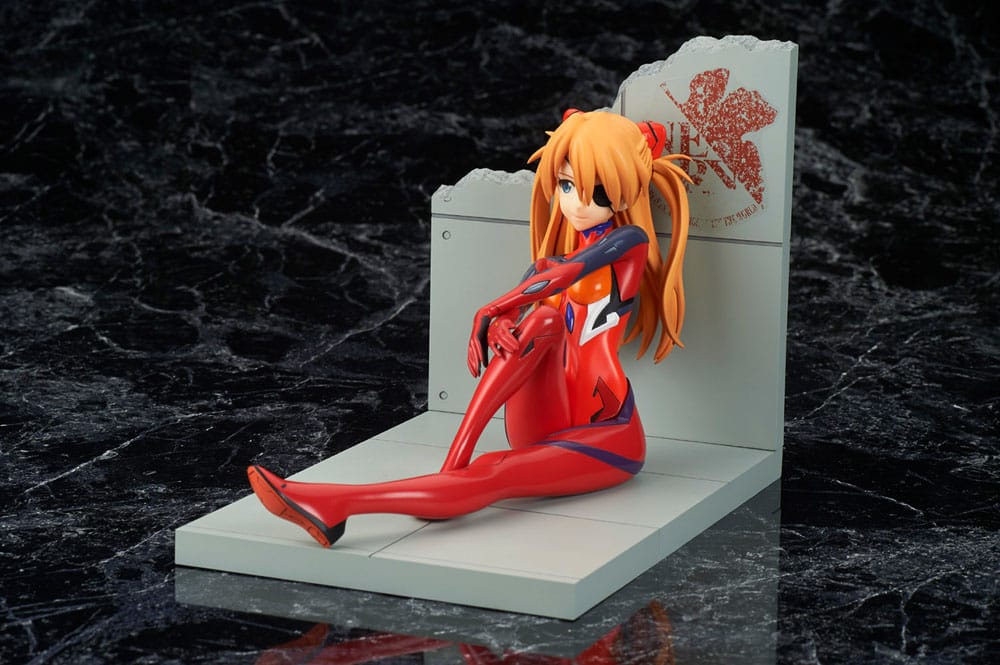 Evangelion Asuka Shikinami Langley Plugsuit New Movie Edition PVC Statue 11 cm