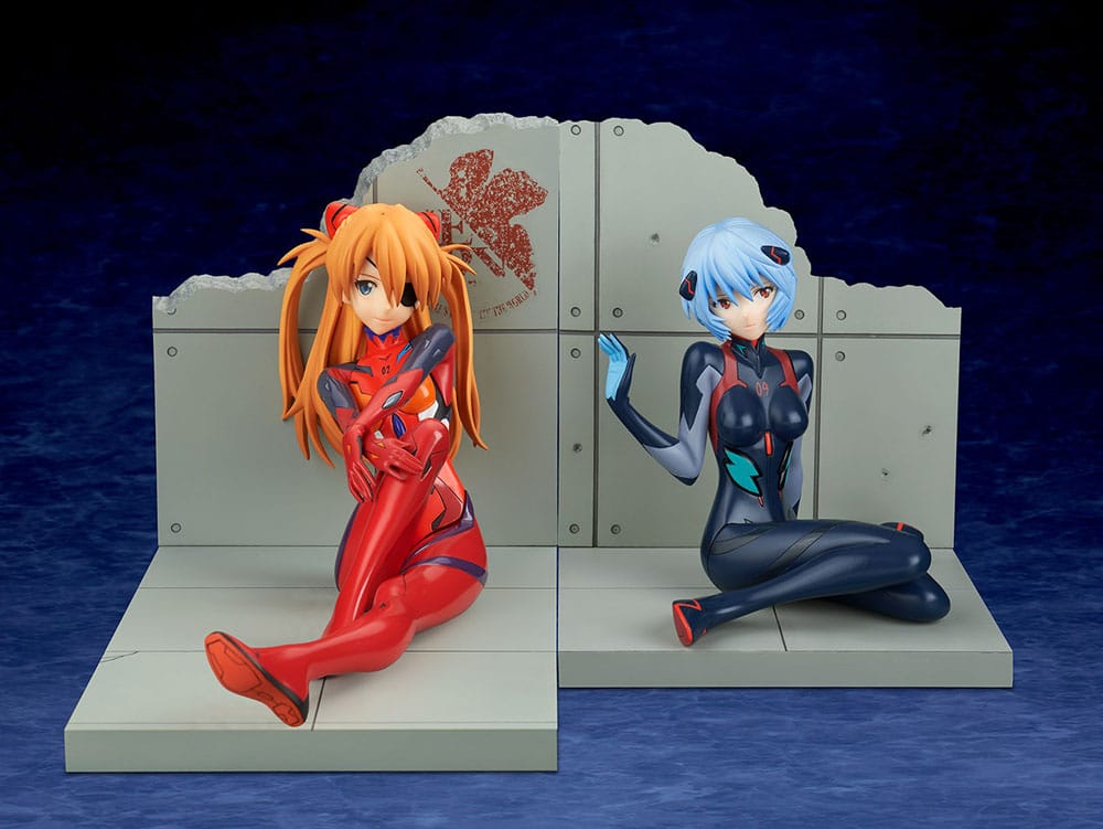 Evangelion Asuka Shikinami Langley Plugsuit New Movie Edition PVC Statue 11 cm