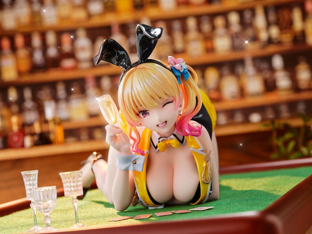 Bunny Garden Rin PVC Statue 1 6 Scale 13 cm