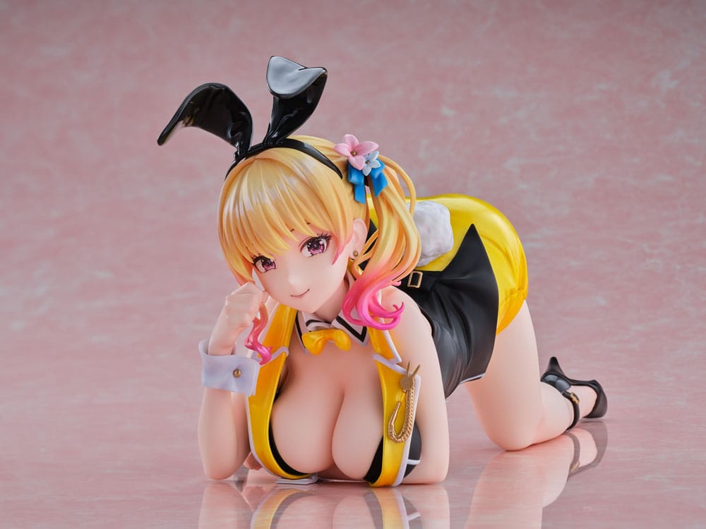 Bunny Garden Rin PVC Statue 1 6 Scale 13 cm