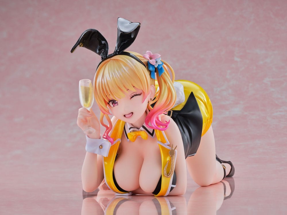 Bunny Garden Rin PVC Statue 1 6 Scale 13 cm
