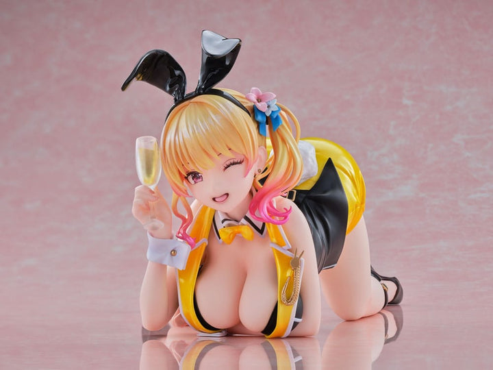 Bunny Garden Rin PVC Statue 1 6 Scale 13 cm