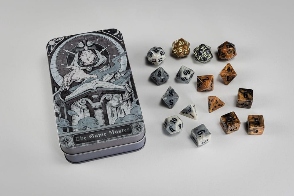 Character Class Game Master Classic RPG Dice Set 16 Pieces