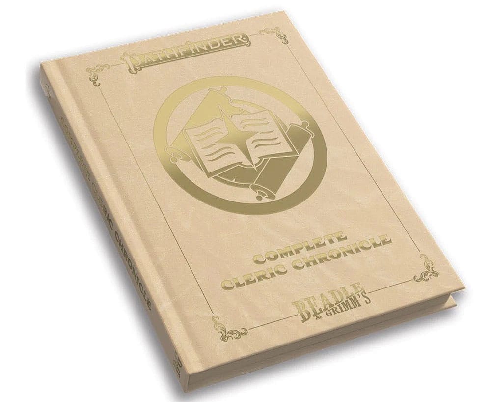 Pathfinder Complete Cleric Chronicle Tabletop Game Rulebook English Version