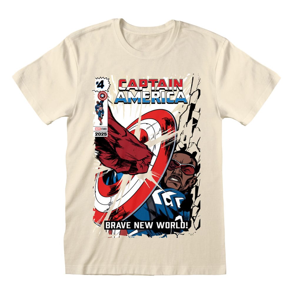 Captain America Impact Captain America Brave New World T Shirt Size S