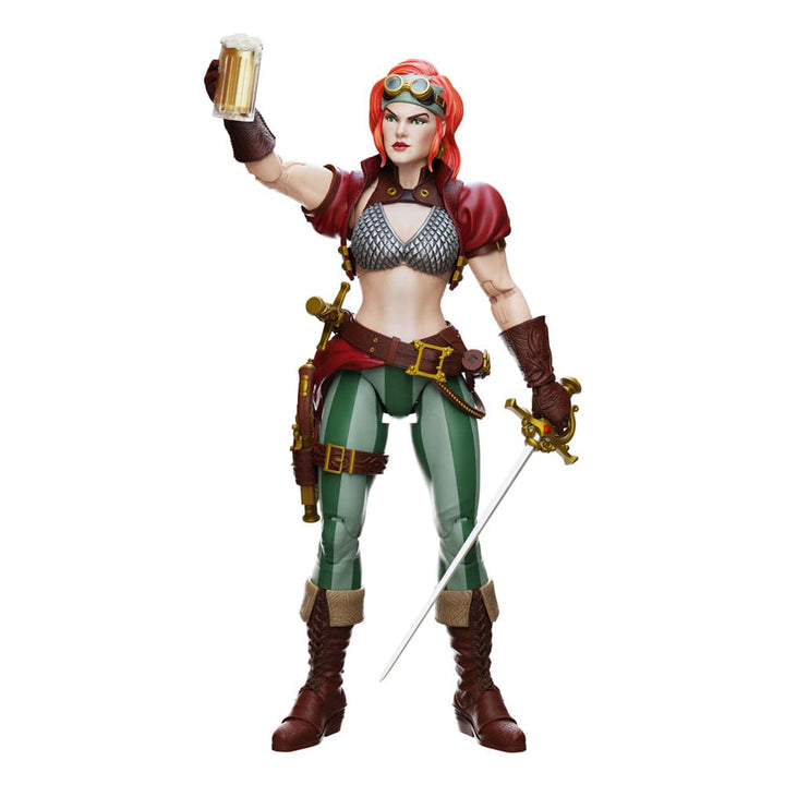 Boss Fight Studio Red Sonja Epic HACKS Steampunk Action Figure