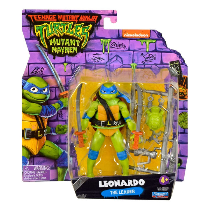 Teenage Mutant Ninja Turtles Leonardo Mutant Mayhem Action Figure 10 cm