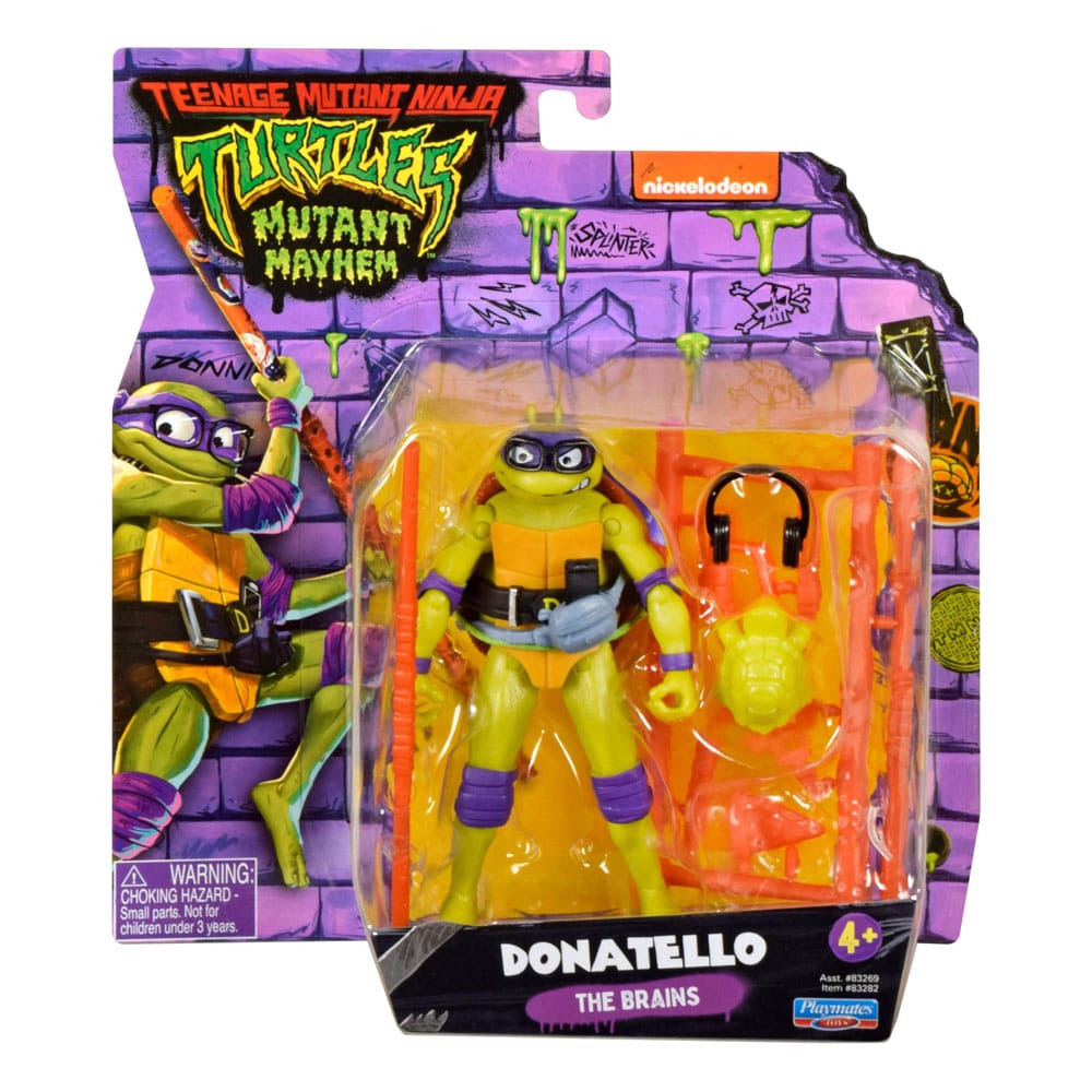 Teenage Mutant Ninja Turtles Donatello Mutant Mayhem Action Figure 10 cm