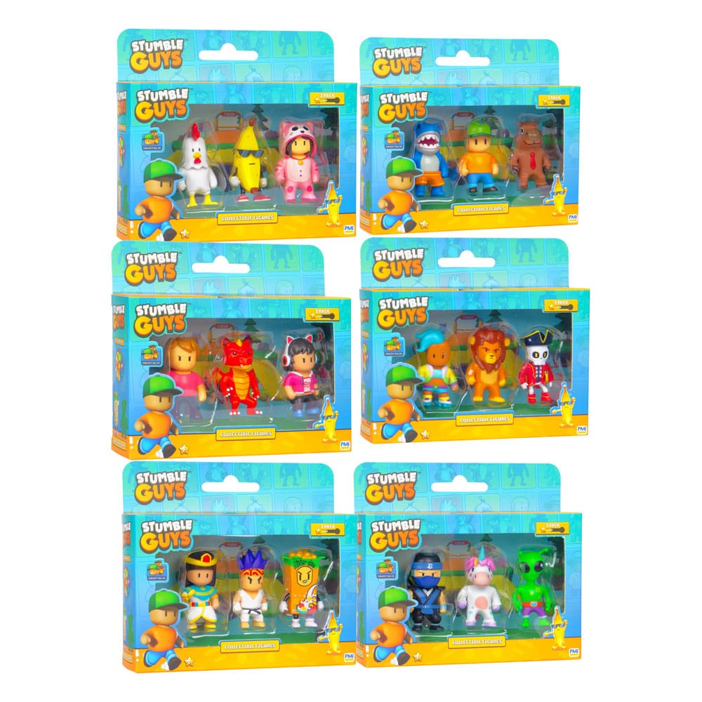 Stumble Guys Figure Display Pack of 24