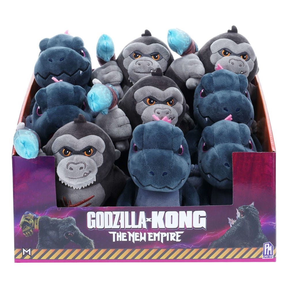 Godzilla versus Kong The New Empire Plush Figures 15 cm Assortment 9 Pack