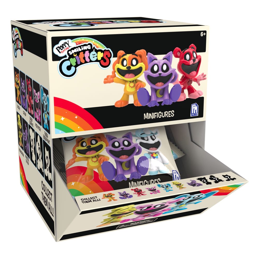Poppy Playtime Season 3 Critters Mini Figures 6 cm Assortment 24 Pack