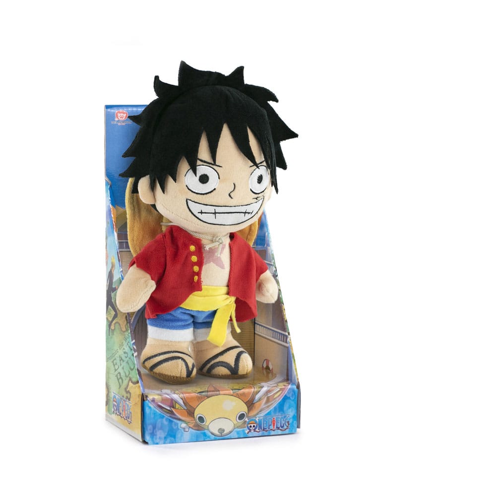 One Piece Luffy One Piece Plush Figure Cardboard Display 28 cm
