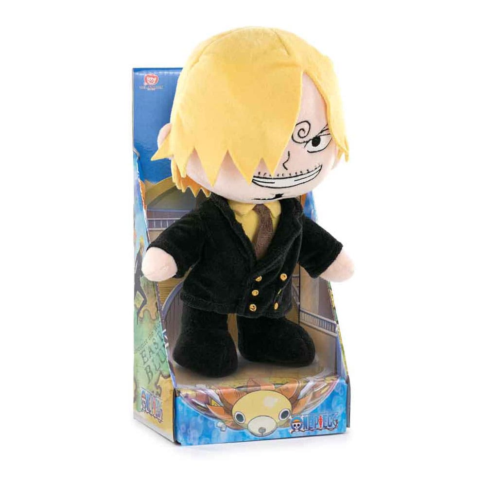 One Piece Sanji One Piece Plush Figure Cardboard Display 28 cm
