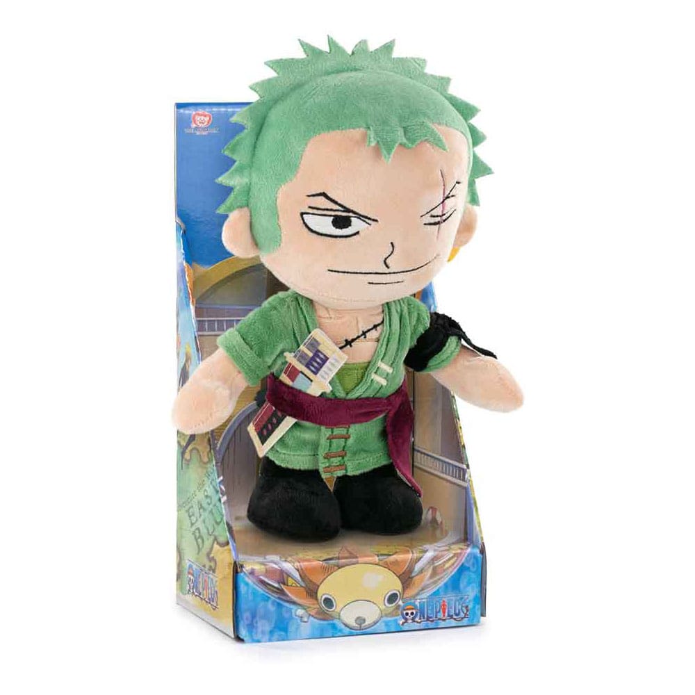 One Piece Zoro One Piece Plush Figure Cardboard Display 28 cm