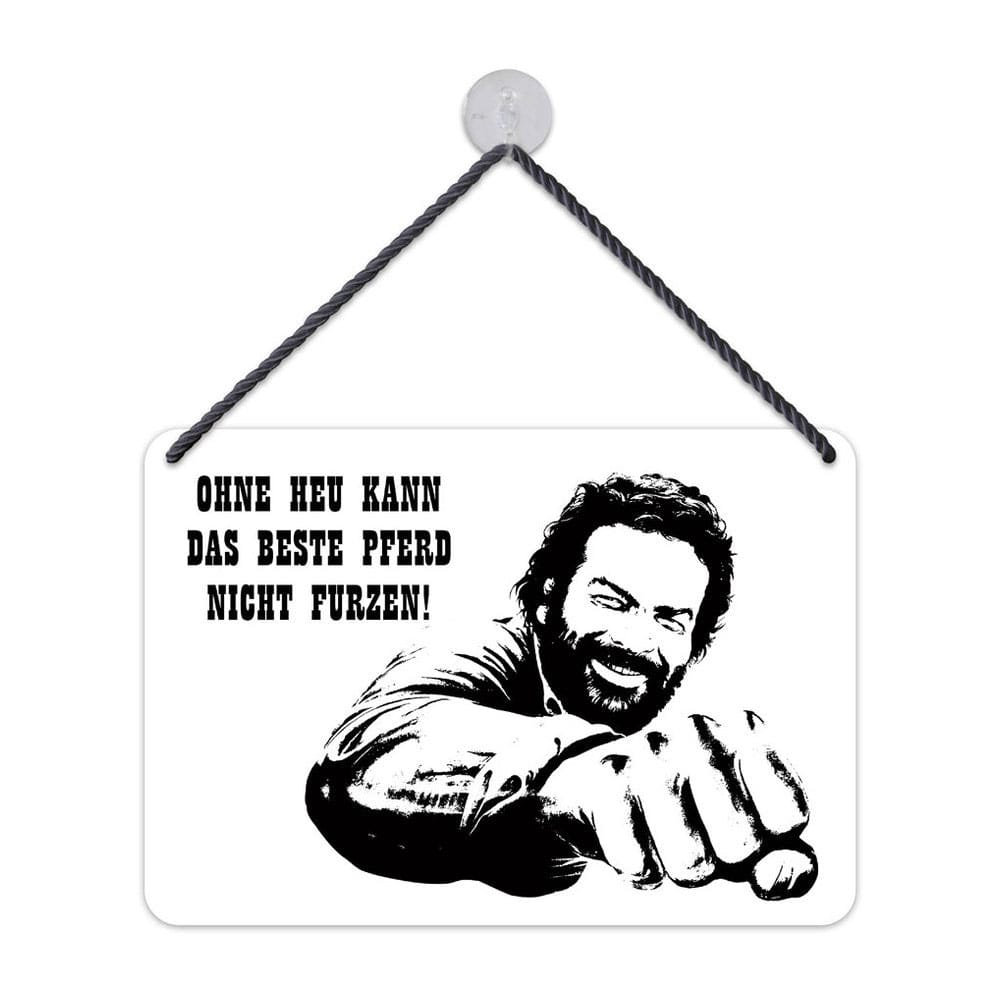 Bud Spencer Beste Pferd Classic Tin Sign