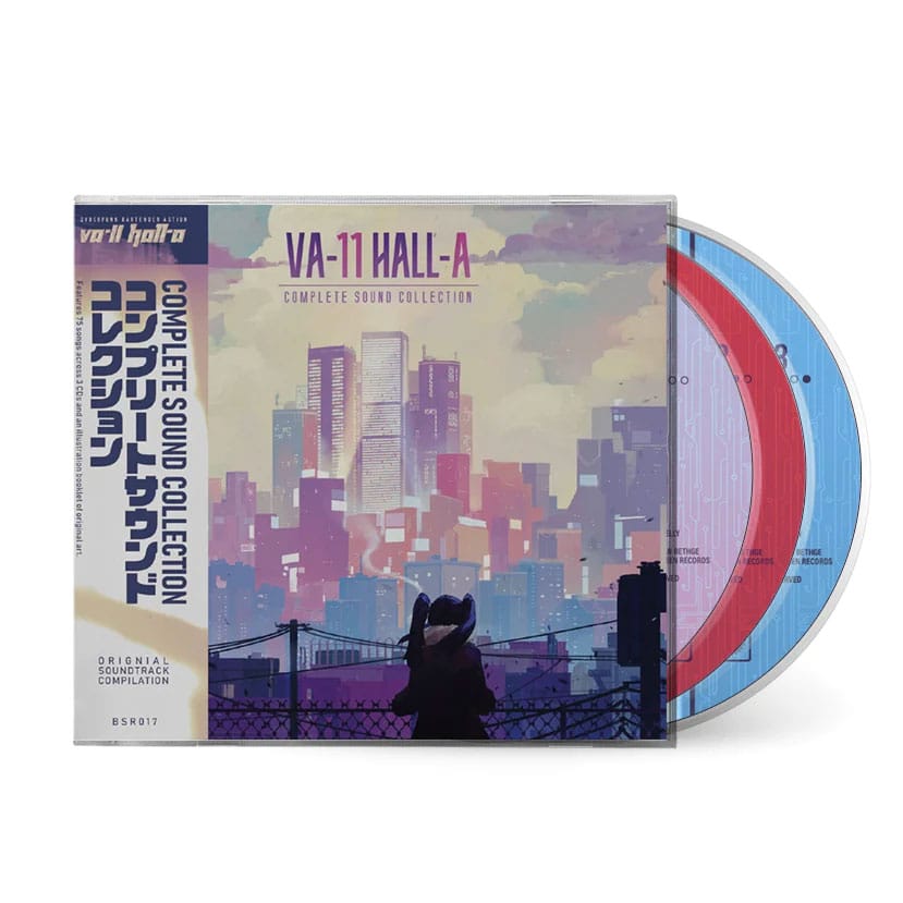 VA 11 HALL A Soundtrack Collection by Garoad 3 CD Set