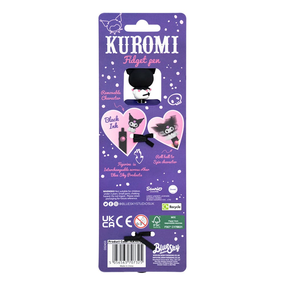 Sanrio Kuromi Fidget Pen Fun Stationery Toy