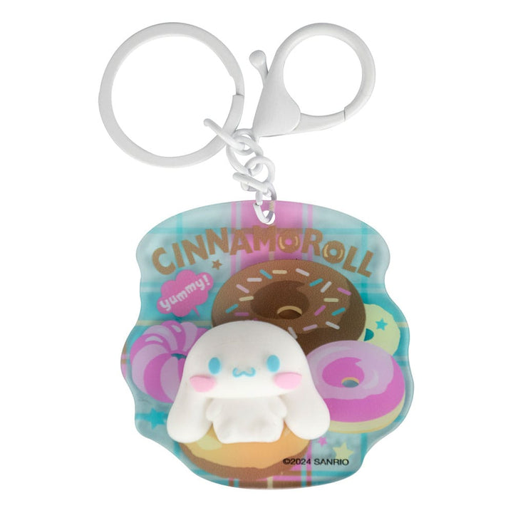 Sanrio Cinnamoroll 3D Acrylic Keychain Cute Accessory