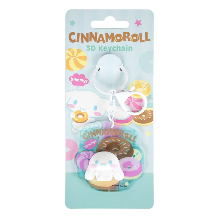 Sanrio Cinnamoroll 3D Acrylic Keychain Cute Accessory