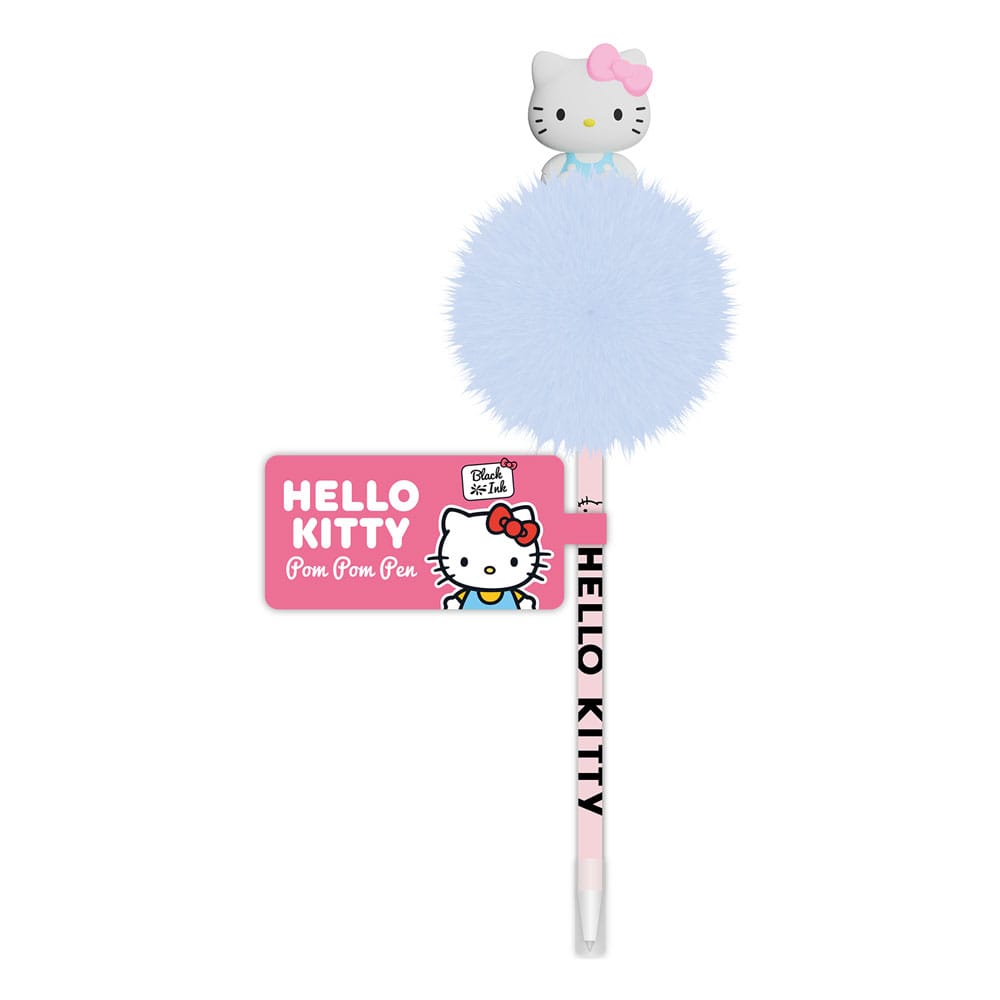 Sanrio Hello Kitty Pom Pom Pen Cute Stationery