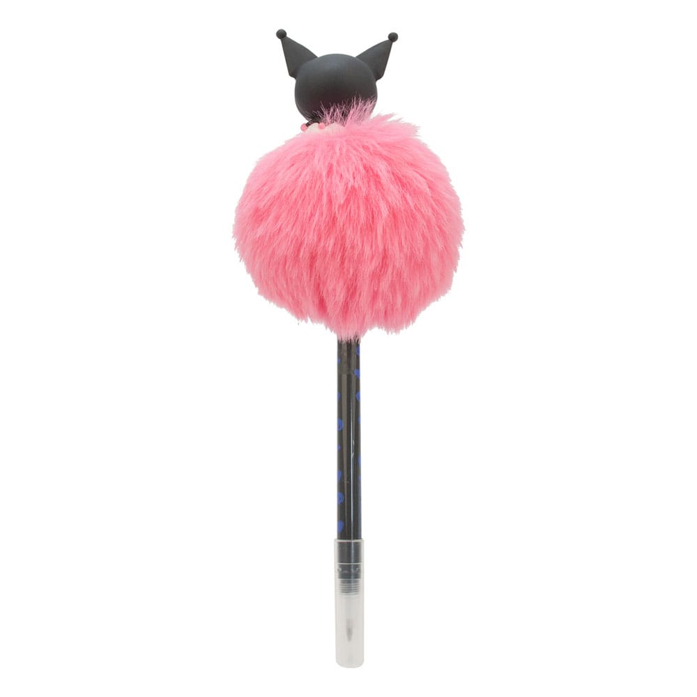 Sanrio Kuromi Pom Pom Pen Cute Stationery