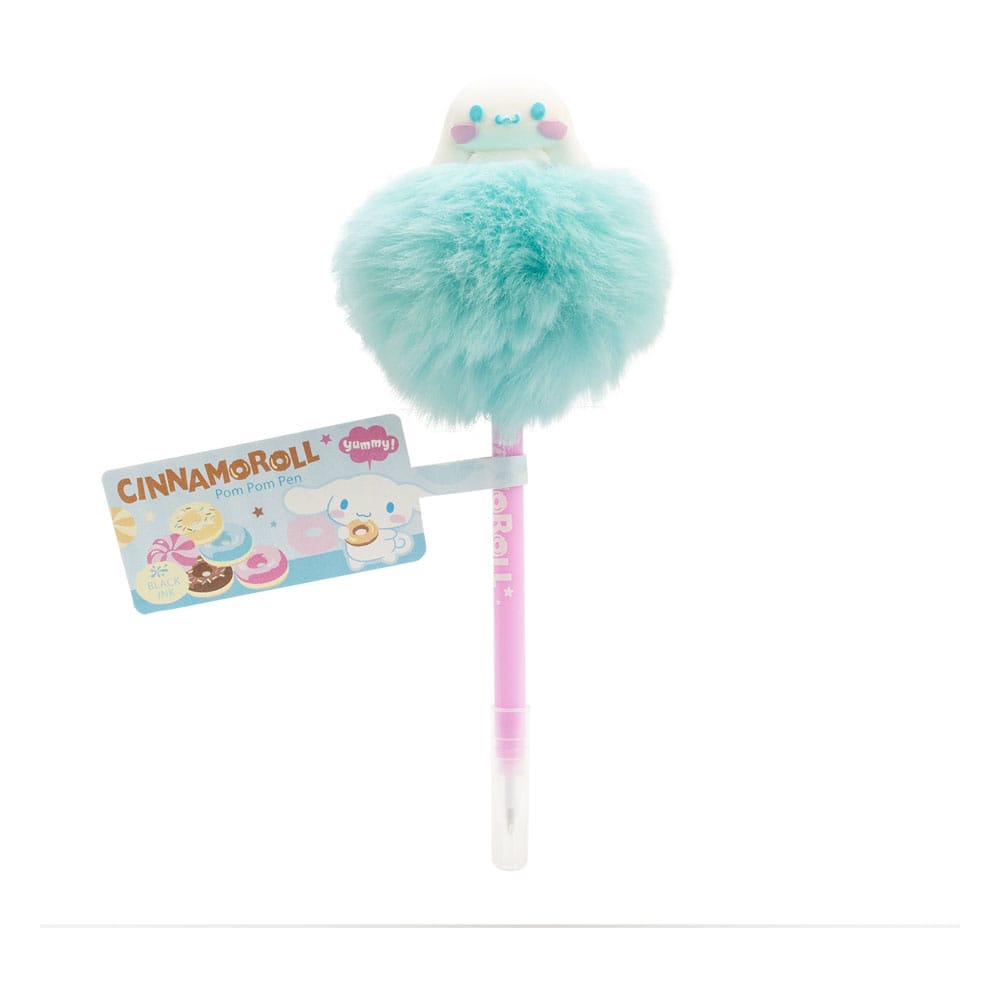 Sanrio Cinnamoroll Pom Pom Pen Cute Stationery