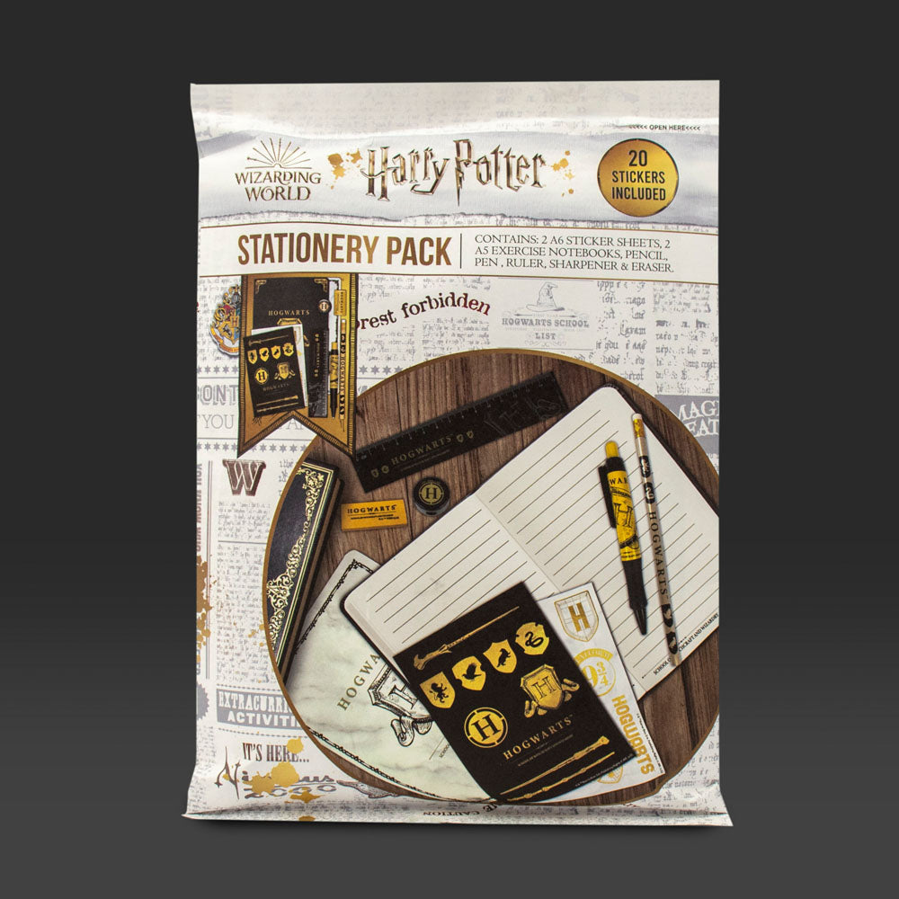 Harry Potter Hogwarts Paper Stationery Pack Case of 6