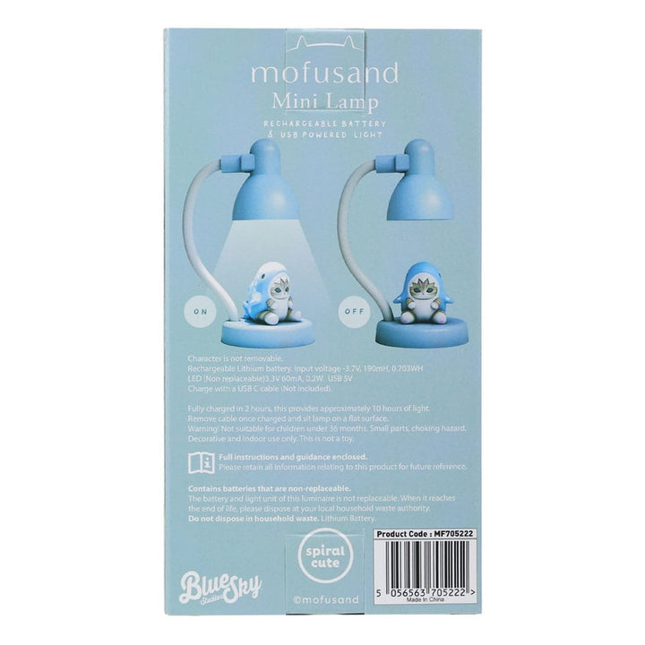 Mofusand Mini LED Light with Cat Figure 11cm