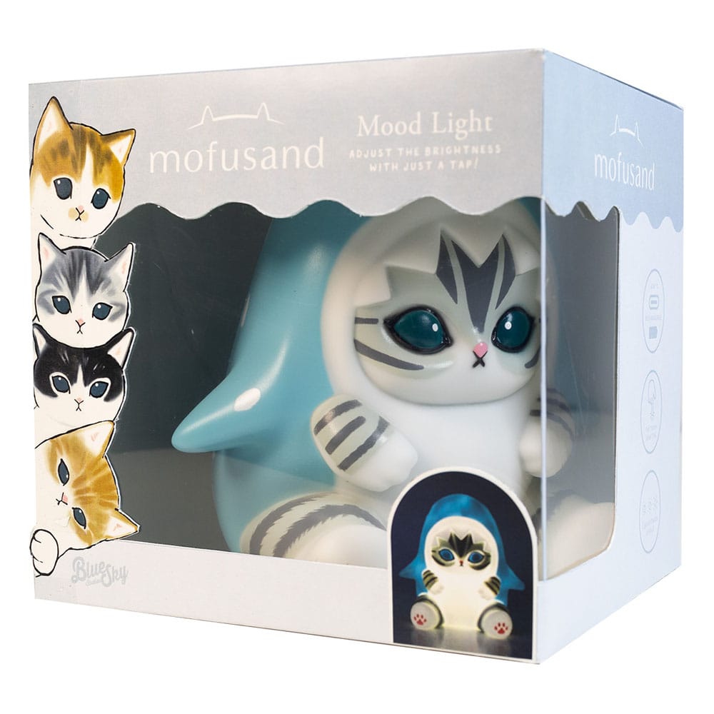 Mofusand Mood Lamp with Cat Figure 11cm