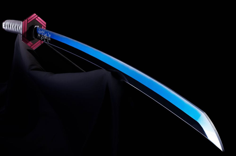 Demon Slayer Giyu Tomioka Demon Slayer Kimetsu no Yaiba Proplica Replica 1 1 Nichirin Sword 95 cm